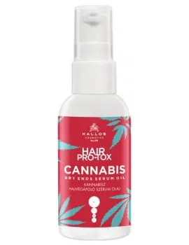 Ověřený KALLOS Cannabis Pro-Tox Cannabis Dry Ends Serum 50ml - sérum na konečky vlasů