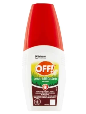 Dokud Zásoby Vydrží Off! repelent 100 ml rozprašovač Proti klíšťatům (EXP 2/25)