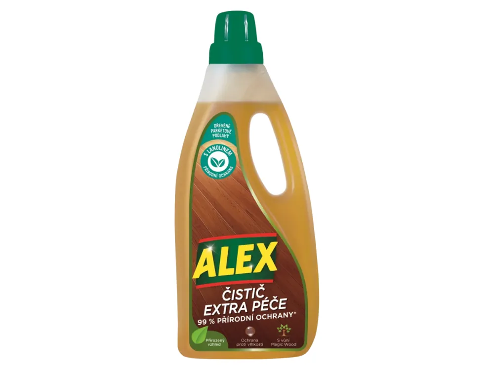 Alex čistič 750 ml Extra péče Dřevo a Parkety Přímo Od Výrobce
