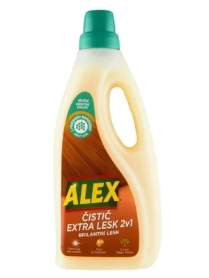 Nejprodávanější Alex čistič 750 ml Extra Lesk 2v1 Dřevo a parkety
