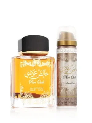 Hit Sezóny Lattafa Pure Oudi EDP 100 ml + DEO ve spreji 50 ml UNISEX