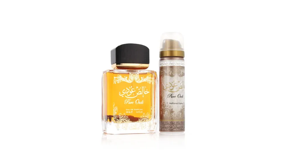 Hit Sezóny Lattafa Pure Oudi EDP 100 ml + DEO ve spreji 50 ml UNISEX