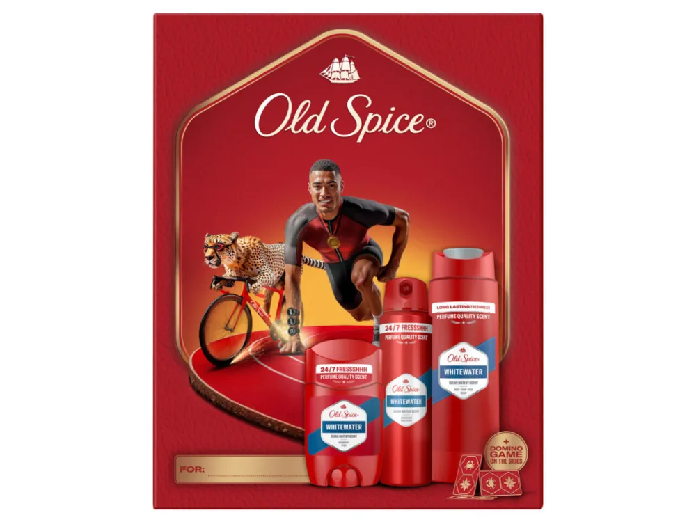 Old Spice dárková sada Whitewater (sprchový gel + deostick + deosprej) Nejlepší Cena