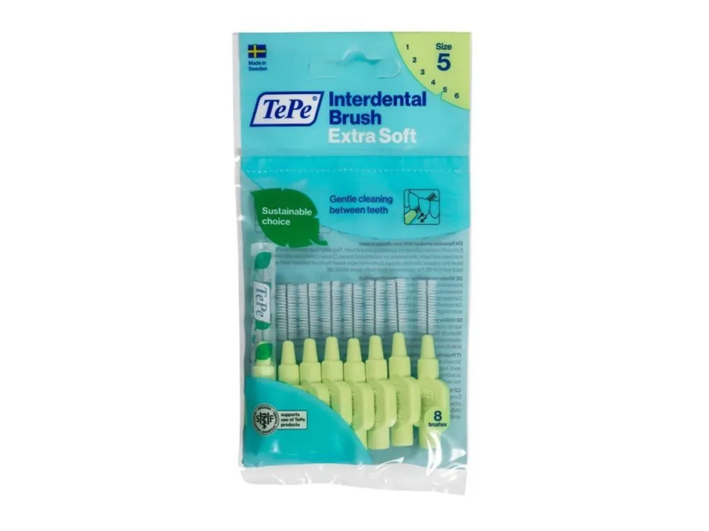 TePe mezizubní kartáčky 0,8 mm 8 ks Extra Soft č.5 Rychlé Dodání