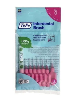 TePe mezizubní kartáčky 0,4 mm 8 ks Original č.0 Vysoce Kvalitní