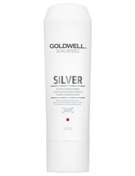 Vysoce Kvalitní GOLDWELL Dualsenses Silver Conditioner 200ml - kondicioner proti žlutým tónům blond vlasů