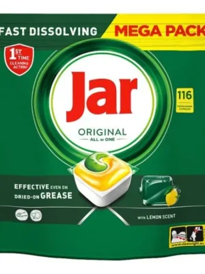 Jar tablety do myčky 116 ks Original Lemon Ihned K Objednání