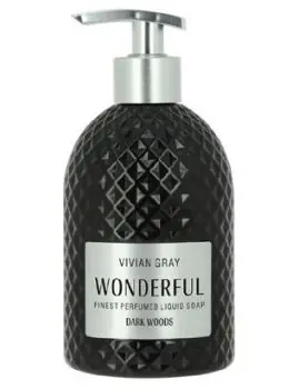 VIVIAN GRAY DARK WOODS Wonderful Soap 500ml - luxusní krémové mýdlo s dávkovačem Super Cena