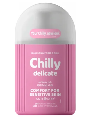 Omezená Nabídka Chilly gel pro intimní hygienu 200 ml Delicate Sensitive