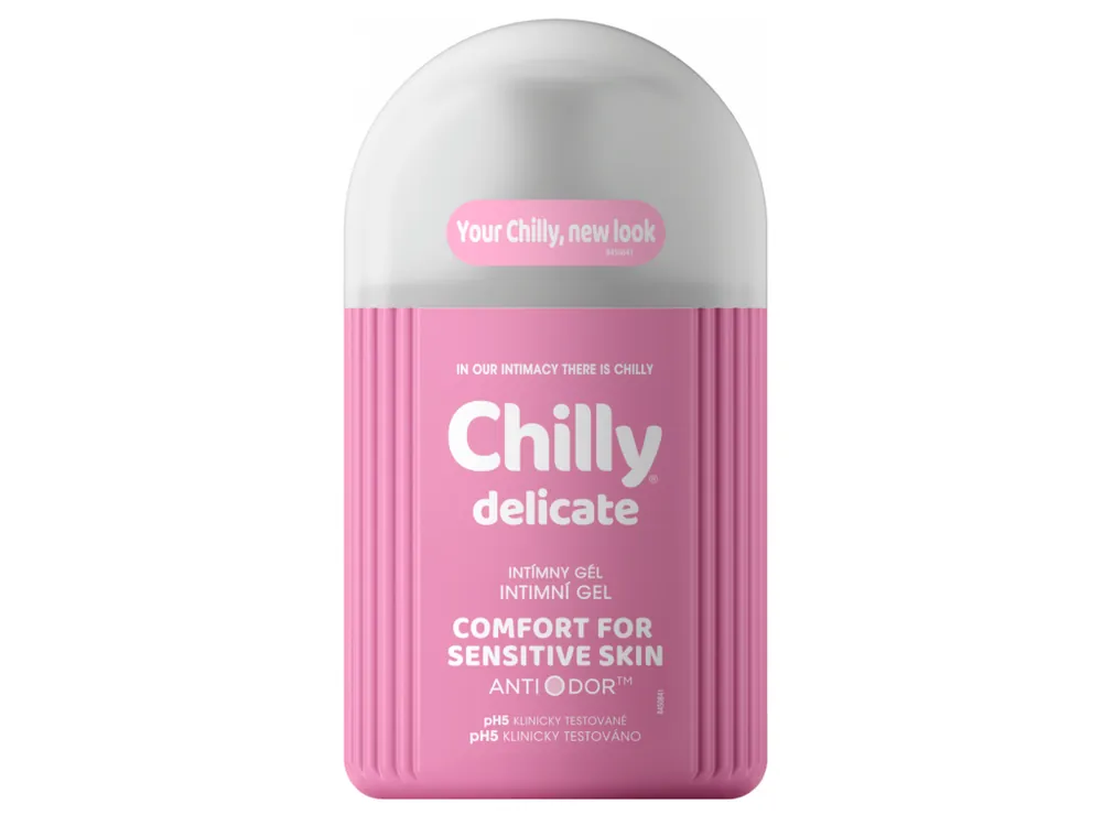 Omezená Nabídka Chilly gel pro intimní hygienu 200 ml Delicate Sensitive