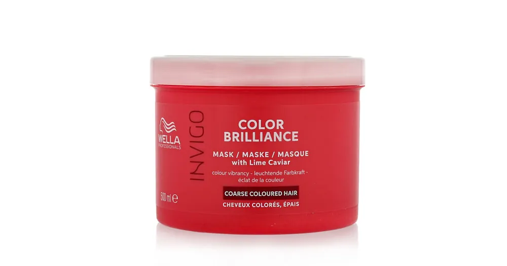 Autentický Wella Invigo Color Brilliance Mask (Coarse Hair) 500 ml