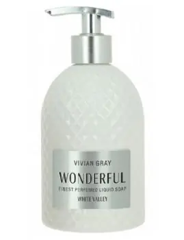 VIVIAN GRAY WHITE VALLEY Wonderful Soap 500ml - luxusní krémové mýdlo s dávkovačem Finální Výprodej