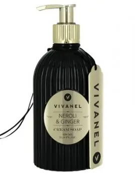 Akce VIVANEL NEROLI GINGER Cream Soap 350ml - luxusní krémové tekuté mýdlo s dávkovačem