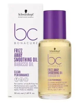 Akční Nabídka SCHWARZKOPF BC Frizz Away Smoothing Oil 50ml - olej pro nepoddajné a krepaté vlasy