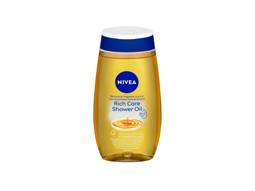 Nivea sprchový olej 200 ml Rich Care Bezpečná Platba