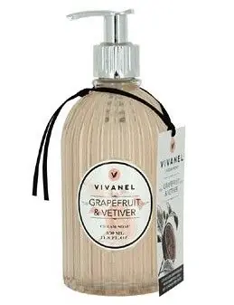 VIVANEL GRAPEFRUIT VETIVER Cream Soap 350ml - luxusní tekuté mýdlo s dávkovačem Ihned K Objednání
