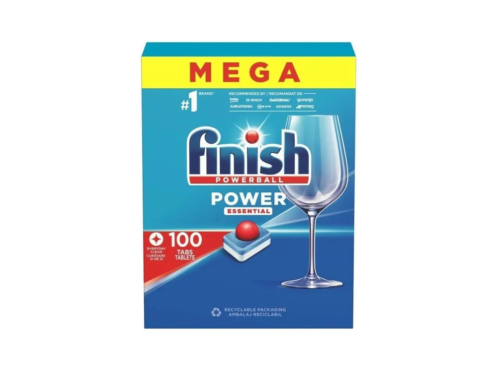 Finish tablety do myčky 100 ks Power Essential Nová Kolekce