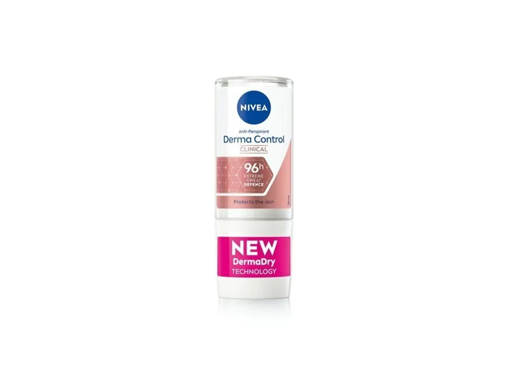 Nivea antiperspirant roll-on 50 ml Derma Dry Control Maximum Vysoce Kvalitní