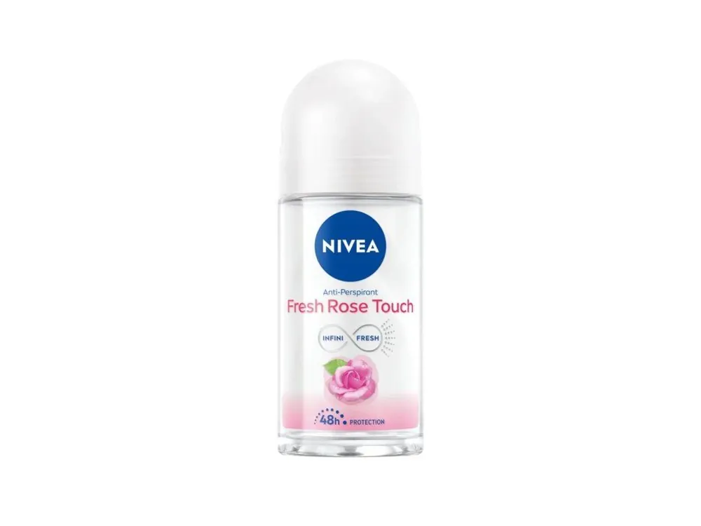 Nivea antiperspirant roll-on 50 ml Fresh Rose Touch Novinka