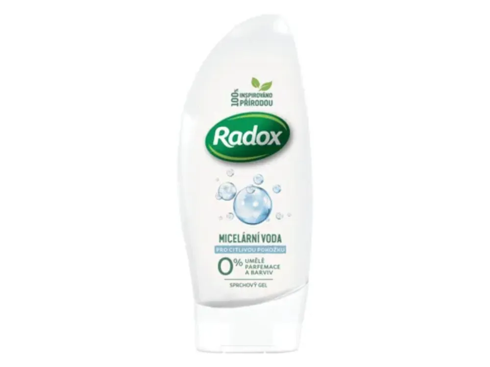 Cenově Výhodný Radox sprchový gel 250 ml Micelární voda