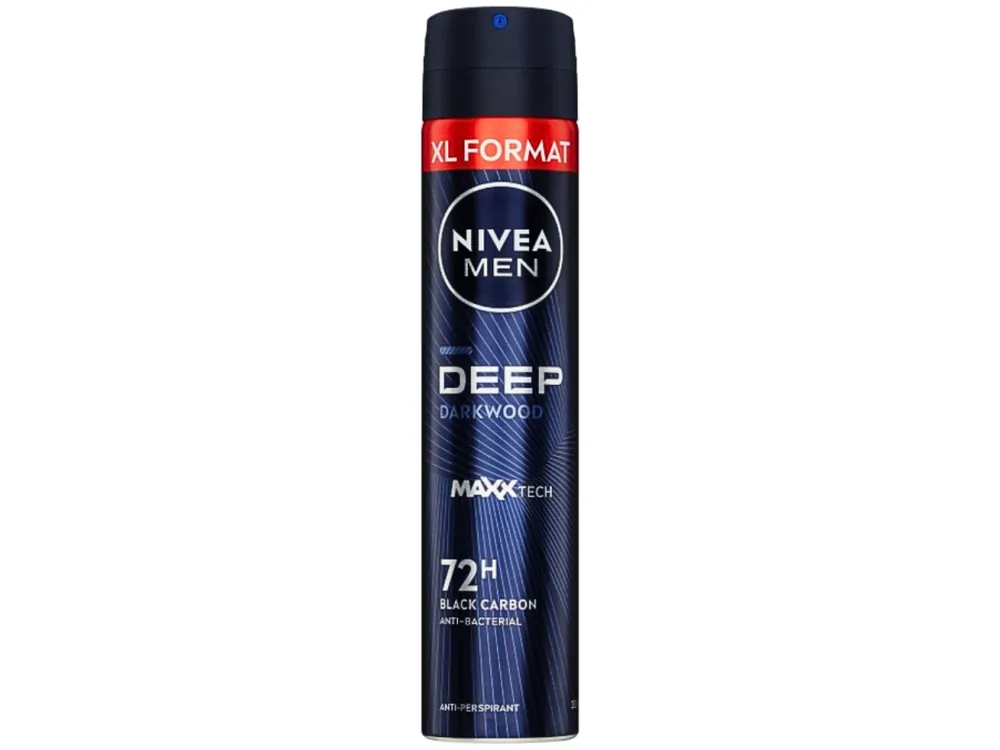 Objednat Nyní Nivea Men antiperspirant sprej 200 ml Deep Darkwood Black Carbon XL