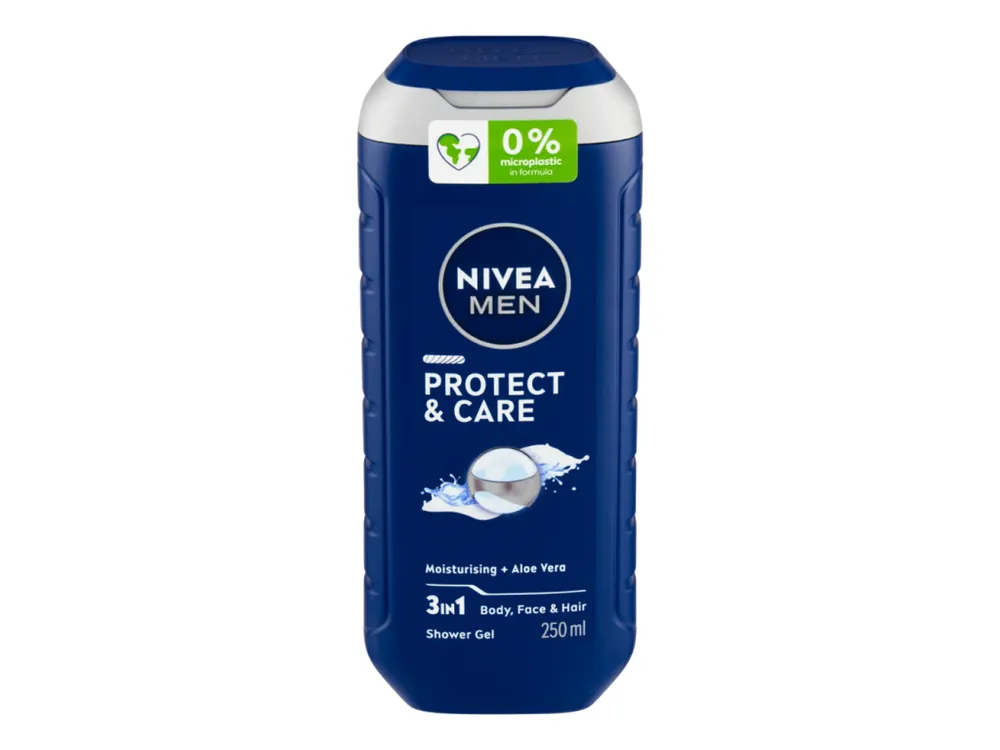 Cenový Hit Nivea Men sprchový gel 250 ml Protect & Care 3v1