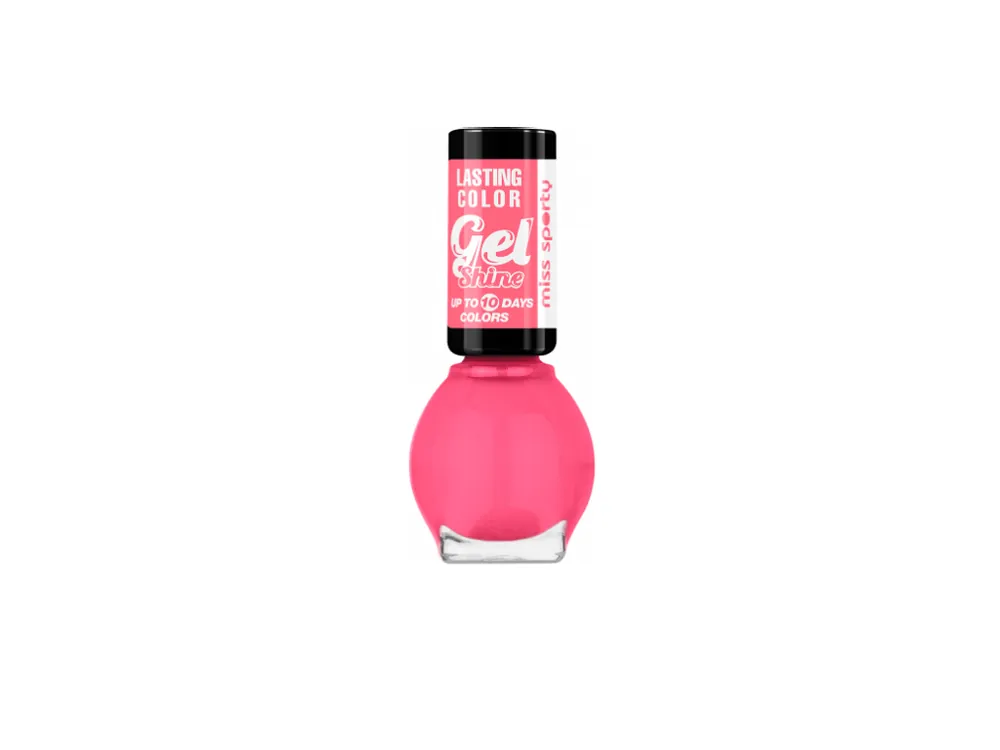 Miss Sporty lak na nehty 7 ml Color Gel Shine 490 sytě růžový Ihned K Objednání