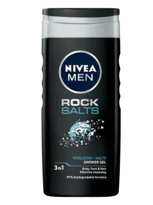Autentický Nivea Men sprchový gel 250 ml Rock Salts