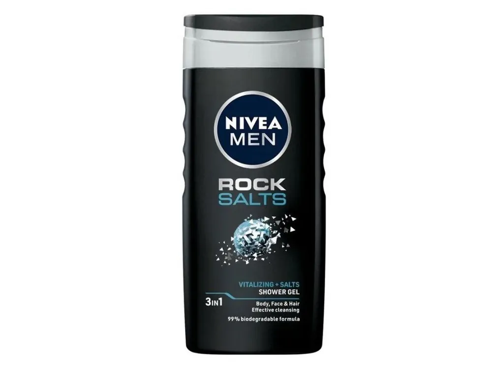 Autentický Nivea Men sprchový gel 250 ml Rock Salts