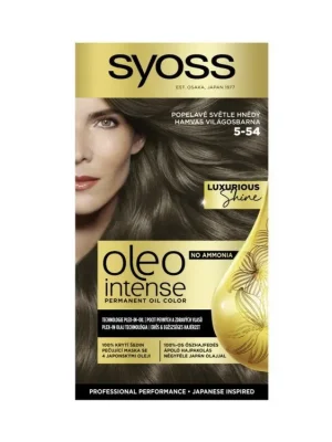 Syoss barva na vlasy Oleo Intense 5-54 Popelavě světle hnědý Originální