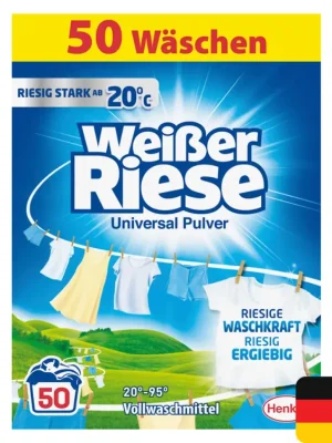 Weisser Riese prací prášek 50 dávek Universal 2,5 kg Horká Nabídka