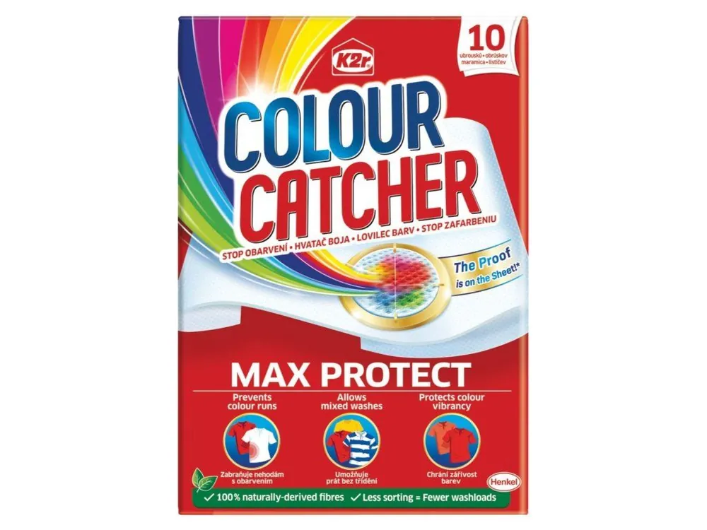 K2r Colour Catcher ubrousky proti obarvení 10 ks Objednat Nyní