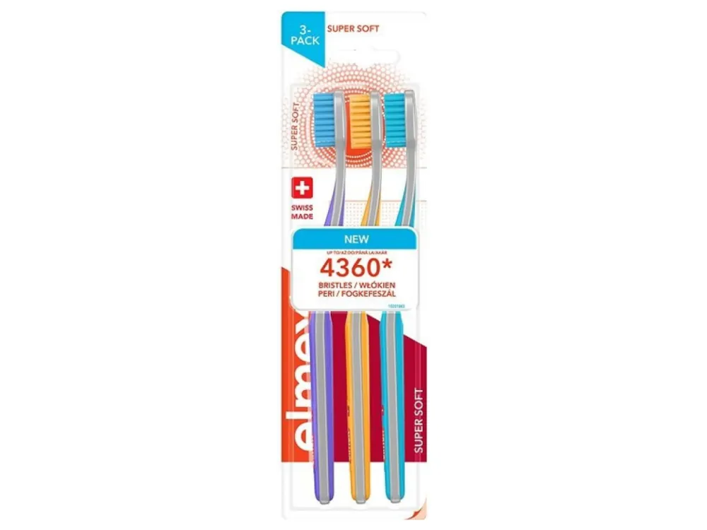 Nejlepší Volba Elmex zubní kartáček 3 ks Super Soft