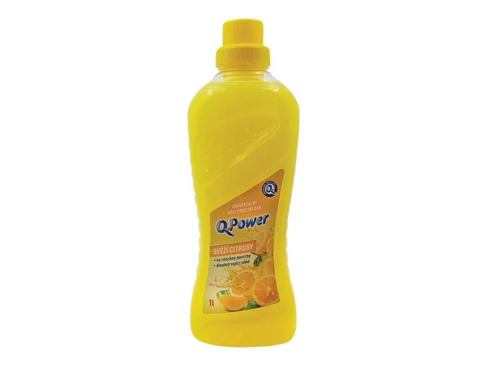 Nakupujte Hned Q-Power univerzální čistič 1 l Svěží Citrusy
