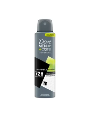 Novinka Dove Men+Care antiperspirant sprej 150 ml Invisible Fresh