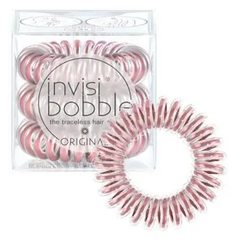 INVISIBOBBLE Original Bella Rosa Galaxy 3ks - Spirálové gumičky do vlasů Tovární Cena
