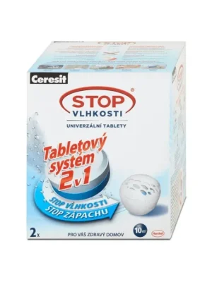Ceresit Stop vlhkosti 2v1 náhradní tablety 2 x 300 g Akční Cena
