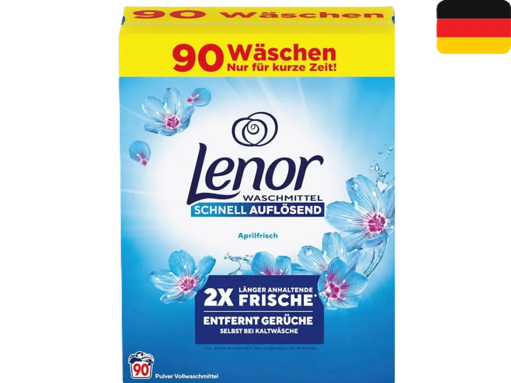 Lenor prací prášek 90 dávek Universal Aprilfrisch 4,5 kg Poslední Šance