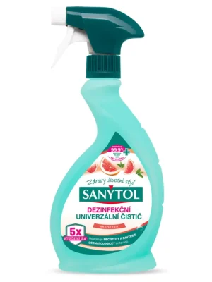 Sanytol univerzální čistič 500 ml Dezinfekce - Grapefruit Objednat Nyní