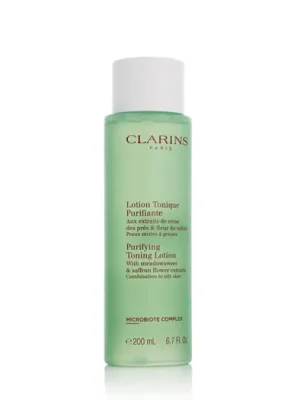 Clarins Purifying Toning Lotion Meadowsweet & Saffron Flower (Combination to Oily Skin) 200 ml Ověřený