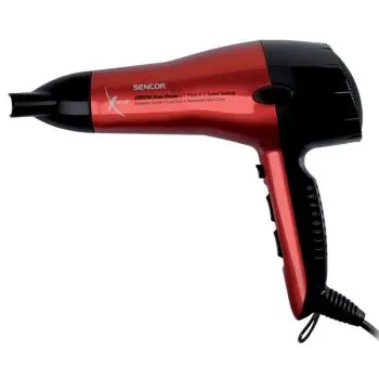 Doprava Zdarma SENCOR SHD 6600 Fén na vlasy 2000W - ultra lehký vysoušeč vlasů - červený