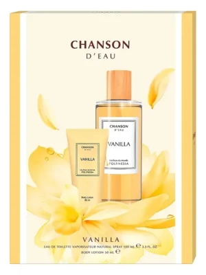 Nejlepší Volba Chanson d'Eau dárková sada Vanilla (EDT 100 ml + tělové mléko 50 ml)