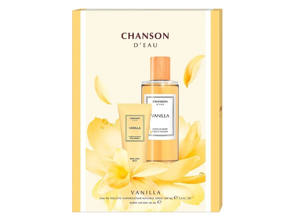 Nejlepší Volba Chanson d'Eau dárková sada Vanilla (EDT 100 ml + tělové mléko 50 ml)