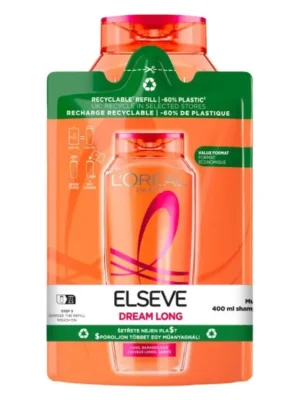 L'Oréal Elséve šampon 400 + 250 ml Dream Long Cenová Bomba
