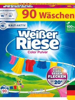Weisser Riese prací prášek 90 dávek Color 4,5 kg Přímo Od Výrobce