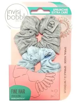 INVISIBOBBLE SPRUNCHIE EXTRA CARE DUO Light As Feathers + Original Crystal Clear Tovární Cena