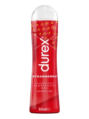 Durex lubrikační gel 50 ml Strawberry Sezónní Sleva