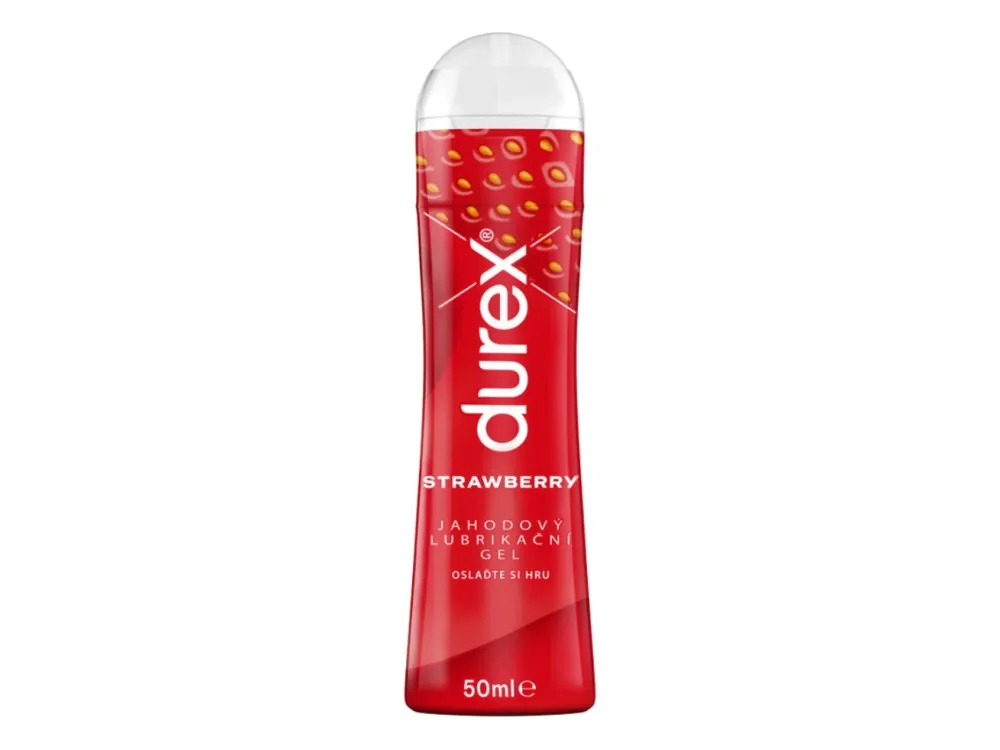 Durex lubrikační gel 50 ml Strawberry Sezónní Sleva