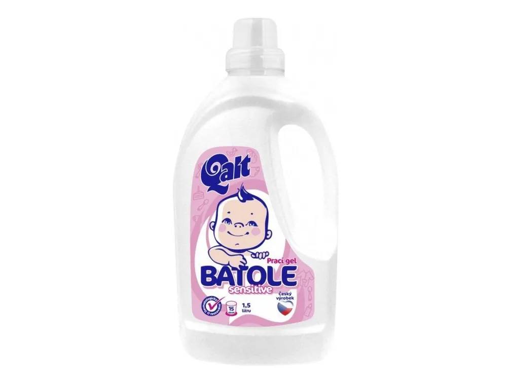 Batole prací gel 15 dávek Sensitive 1,5 l Ověřený