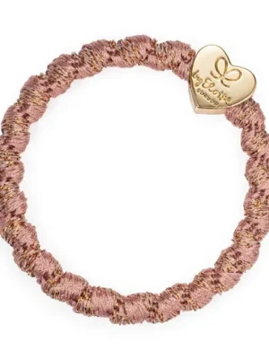 By Eloise London Gold Heart Woven Autentický